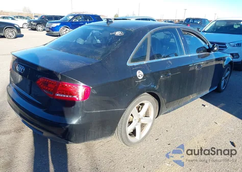 2012 Audi A4 2.0T Premium z USA, uszkodzony, nr VIN WAUFFAFL5CN008339